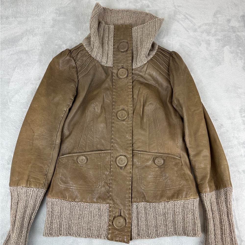 Mackage Lamb Leather Jacket Women’s Size M